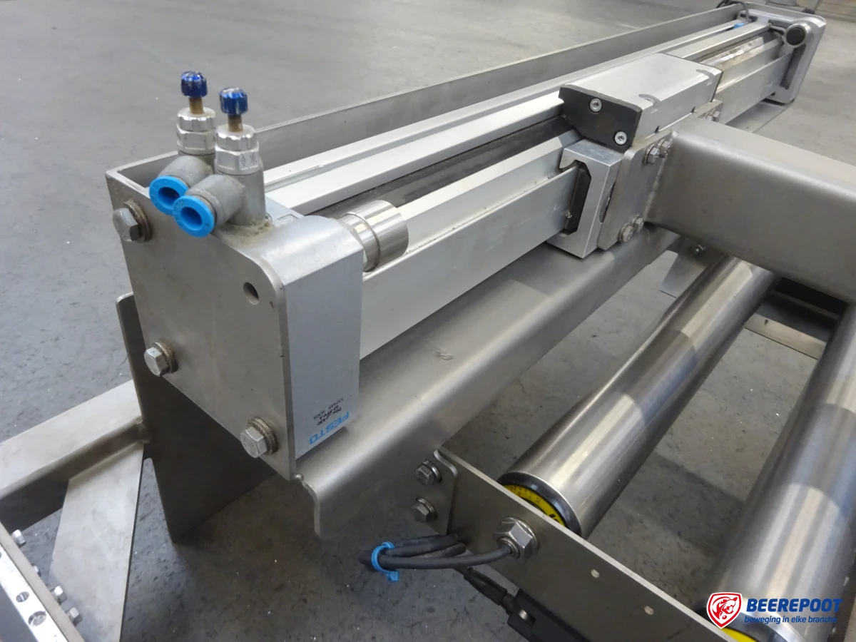 Rollenbaan, drive, RVS